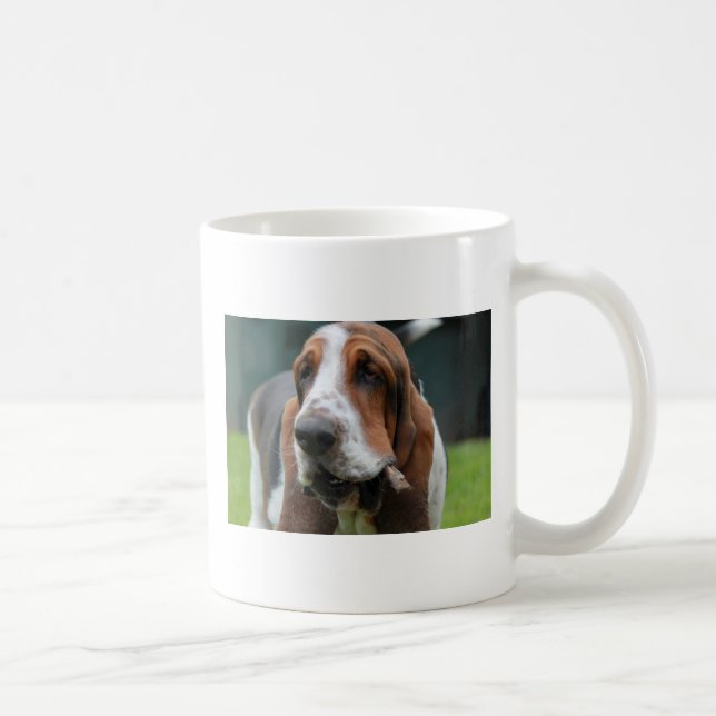 Taza De Café Basset Hound (Derecha)