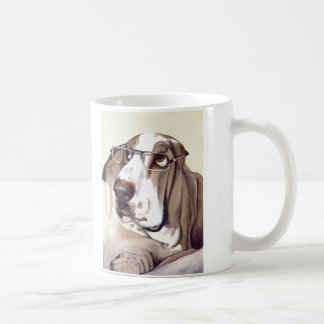 Taza De Café ¿Basset Hound con "mis ojos parecen grandes en