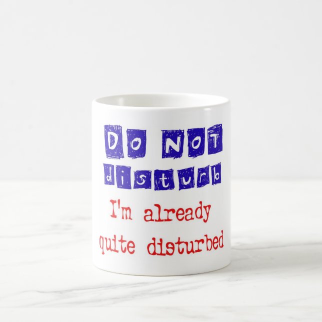 Taza De Café bastante perturbado (Centro)