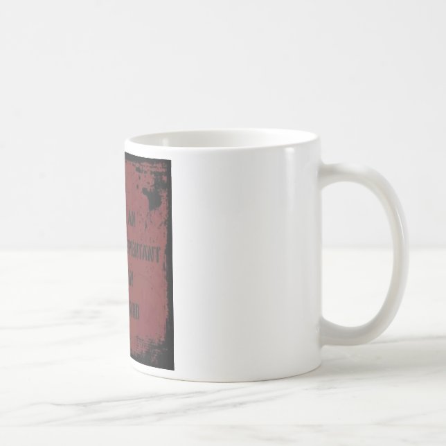 Taza De Café Bastardo feniano impenitente (Derecha)