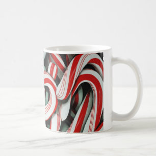 Taza De Café Bastones de caramelo