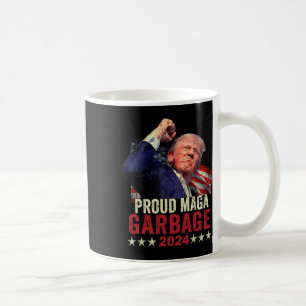 Taza De Café Basura orgullosa Trump Supporter 4