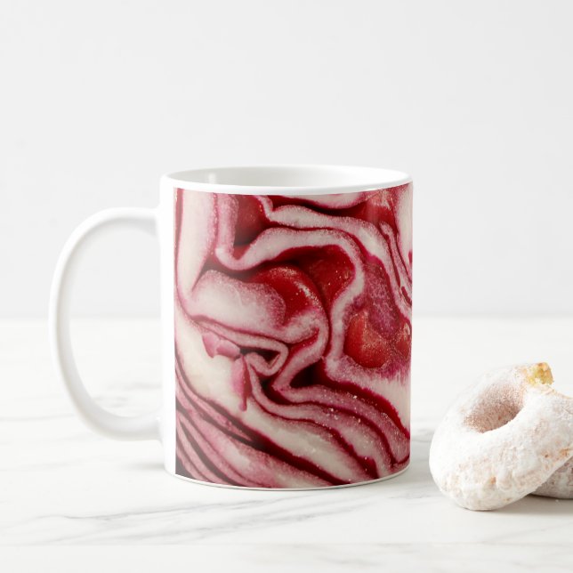 Taza De Café Basura roja (Con donut)