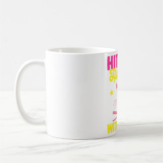 Taza De Café Bat Bat de la pelota de softball para el gato de s
