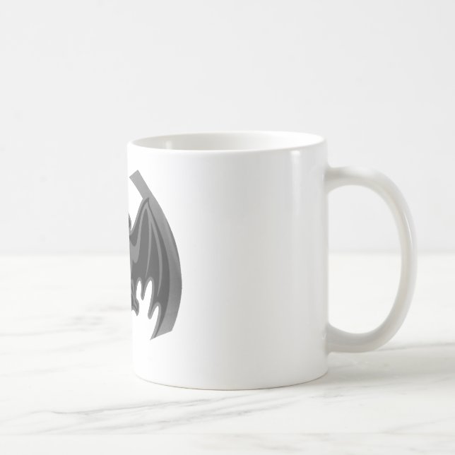 Taza De Café Bat Black Inv El MUSEO Regalos Zazzle (Derecha)
