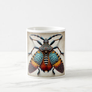 Taza De Café Bat Bug Insect Dorsal View 210824IREF223 - Waterco