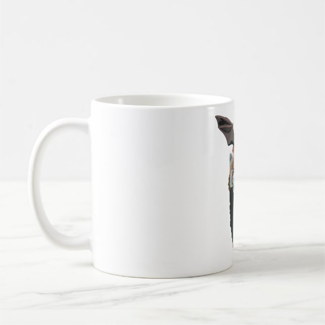 Taza De Café Bat de Halloween Red Panda (Izquierda)
