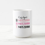 Taza De Café Bat Mitzvah Mug personalizado<br><div class="desc">Mug personalizado para tu Bat Mitzvah.</div>