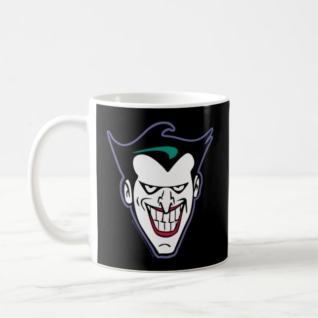 Taza De Café Bat The Animated Series Joker Face (Izquierda)