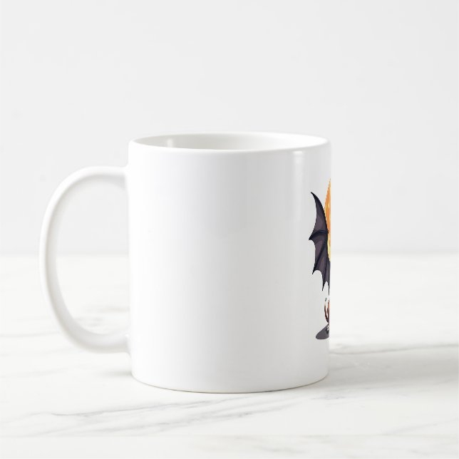 Taza De Café Bat Wings Boxer (Izquierda)