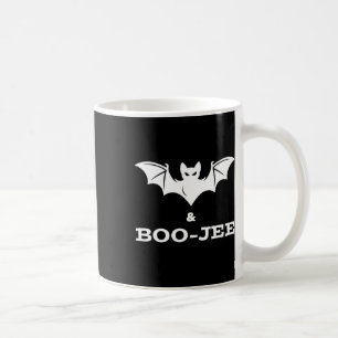 Taza De Café Bat Y Boo-jee Boujee Halloween Rastreo De Disfrace