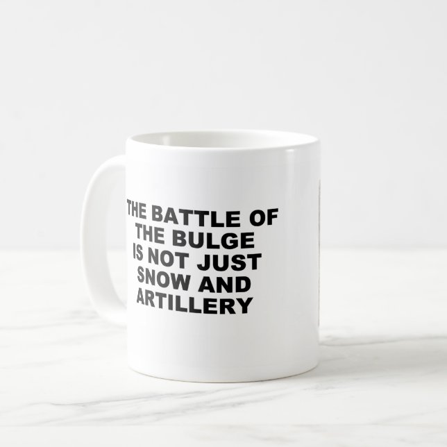 Taza De Café Batalla de Bulge Mug (Anverso izquierdo)