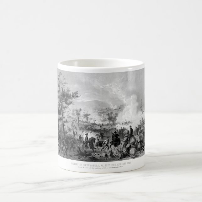Taza De Café Batalla de Gettysburg -- Guerra civil (Centro)