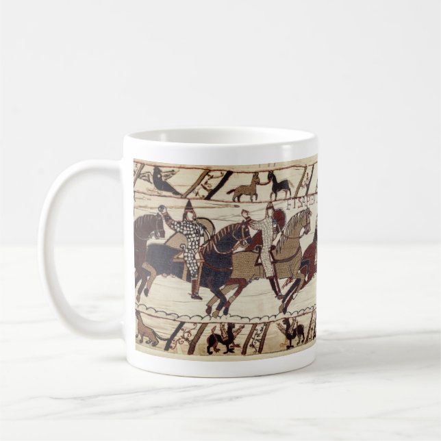 Taza De Café Batalla de Hastings - Caballeros normandos (Izquierda)