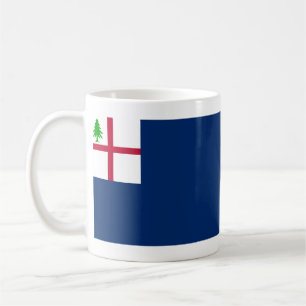 Taza De Café Batalla de la revolución americana de la bandera