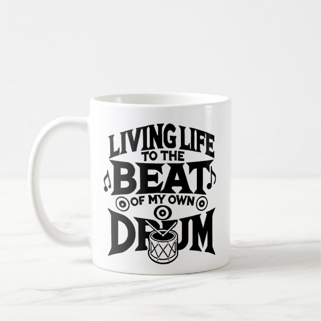 Taza De Café Batalla de tambor (Izquierda)