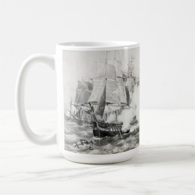 Taza De Café Batalla del lago Erie (Izquierda)