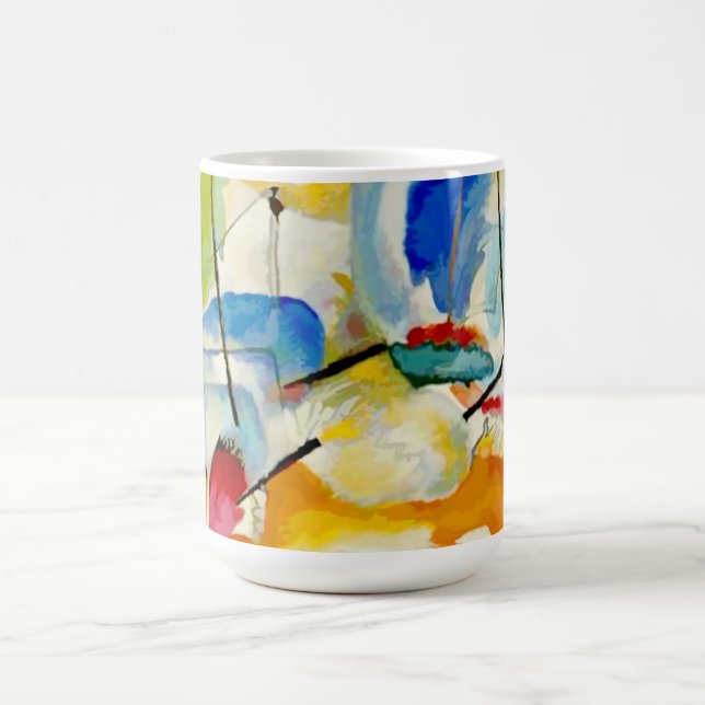 Taza De Café Batalla naval de Kandinsky 1913 (Centro)