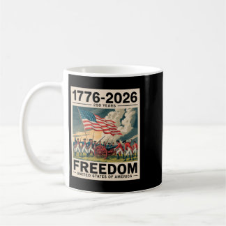 Taza De Café Batalla Patriótica 4 De Julio Independencia 250