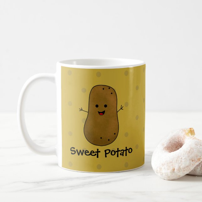 Taza De Café Batata Dulce (Con donut)