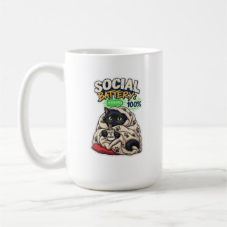 Taza De Café Batería Alta