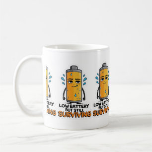 Taza De Café Batería baja