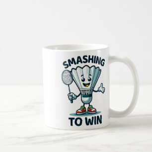 Taza De Café Batería De Personalizado Badminton For ever Y Grap