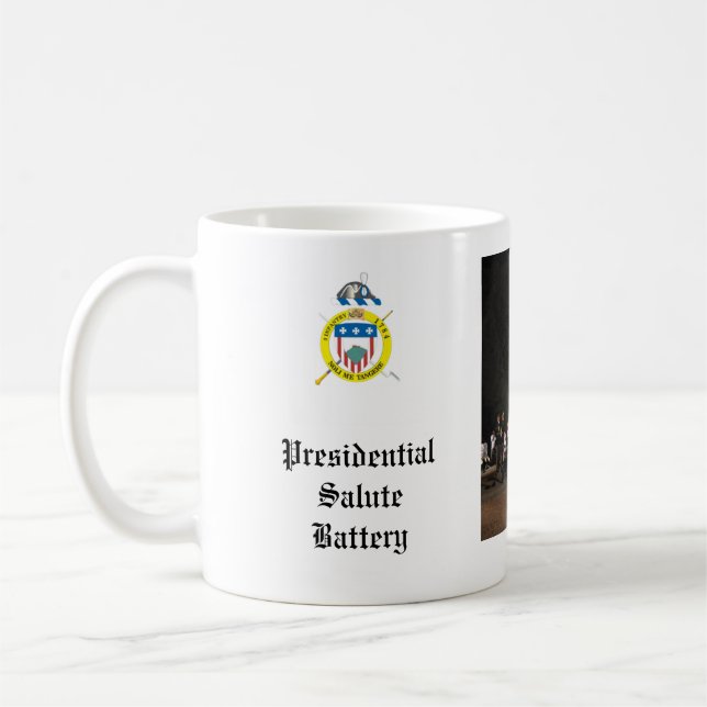 Taza De Café Batería de saludos presidenciales (Izquierda)