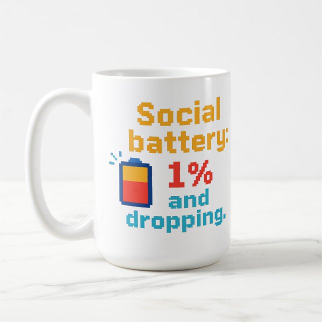 Taza De Café Batería social baja (Izquierda)
