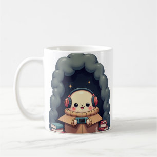 Taza De Café Batería Social de Introvertido Drena Vida de Hogar