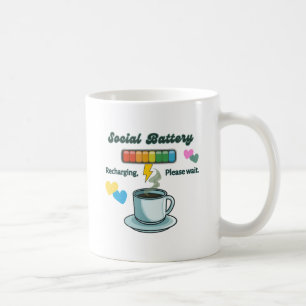 Taza De Café Batería social rápida