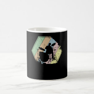 Taza De Café Baterista Retro