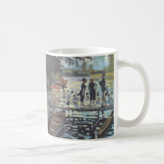 Taza De Café Bathers of La Grenouillère de Claude Monet (Derecha)