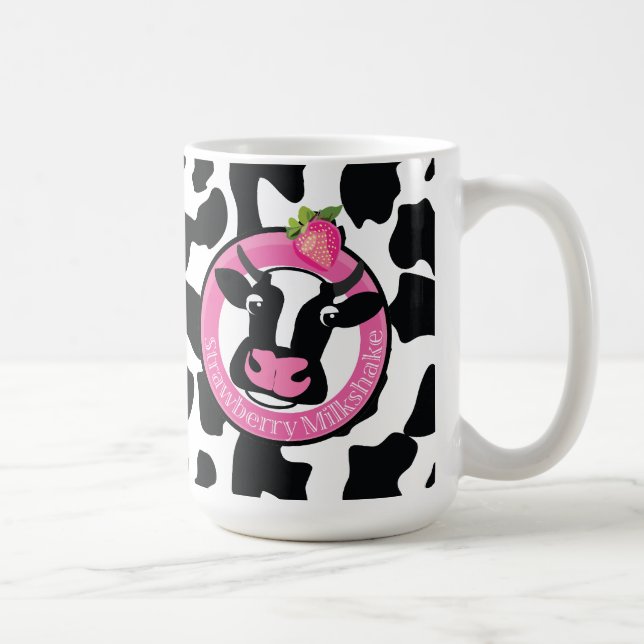 Taza De Café batido de fresa (Derecha)