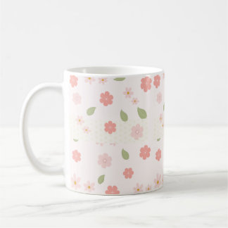 Taza De Café batido de fresa kawaii