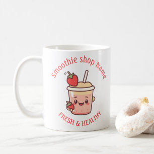 Taza De Café Batidos de yogur dulce kawaii coloridos jugo de fr