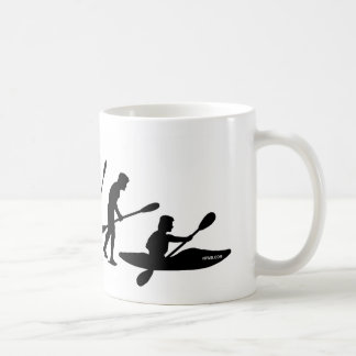 Taza De Café Batiendo la evolución (kajak)