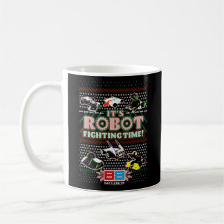 Taza De Café Batlebots Es Un Tiempo Robot De Lucha Fea