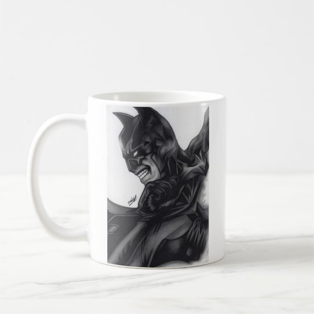 Taza De Café Batman ~ Bruce Wayne (Izquierda)