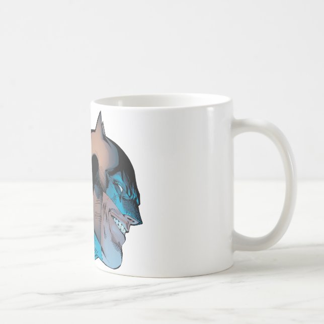 Taza De Café Batman - Cabeza enmascarada desde abajo (Derecha)