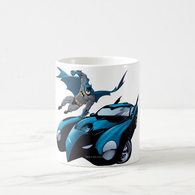 Taza De Café Batman swings over (Centro)