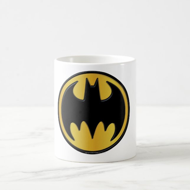 Taza De Café Batman Symbol | Classic Round Logo (Centro)