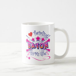 Taza De Café Baton Twirlers