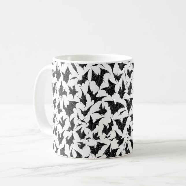 Taza De Café Bats góticos (Anverso izquierdo)
