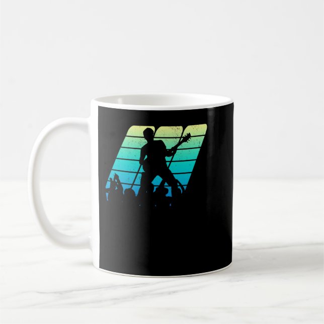 Taza De Café Battend Guitar Player (Izquierda)