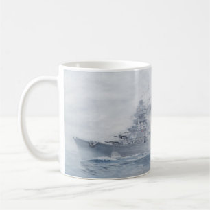 Taza De Café Battleship Bismarck mug