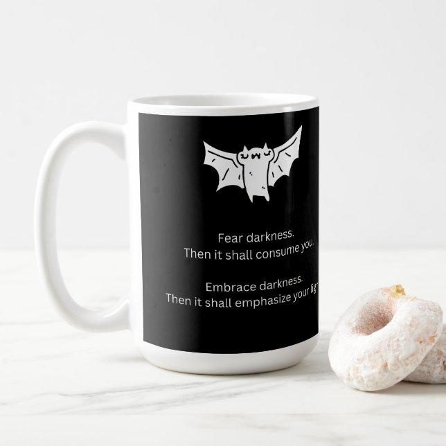 Taza De Café Batty The Bat (Con donut)
