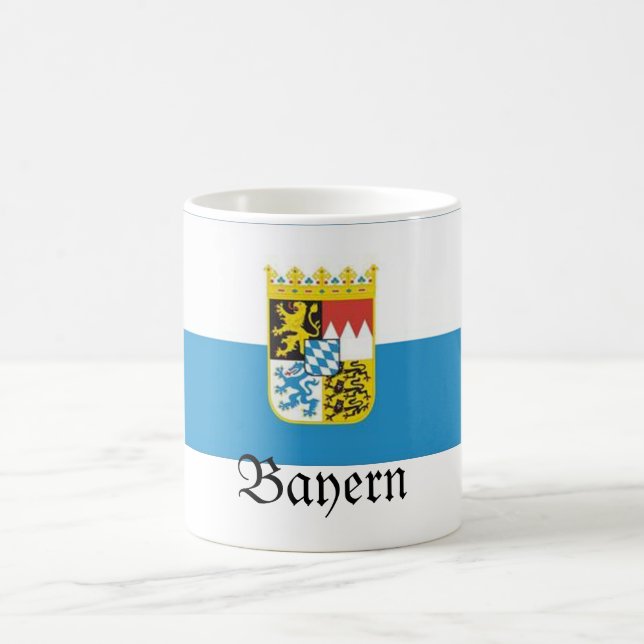 Taza De Café Baviera de la bandera de Baviera (Centro)