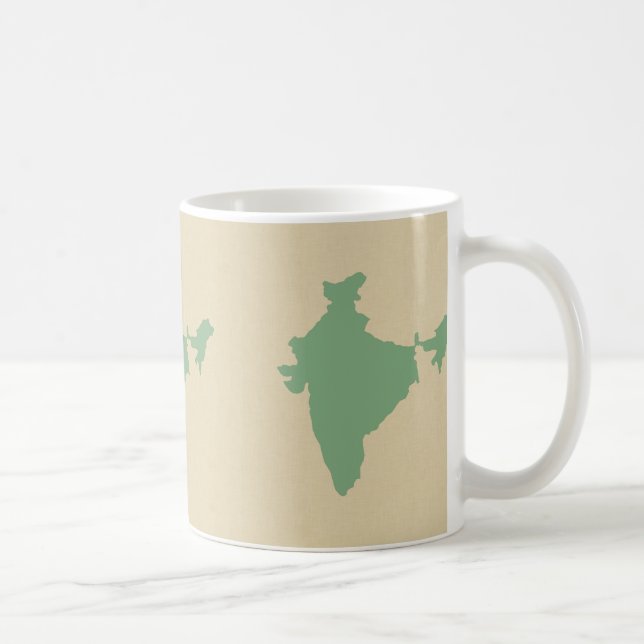 Taza De Café Bay Leaf Spice Moods India (Derecha)