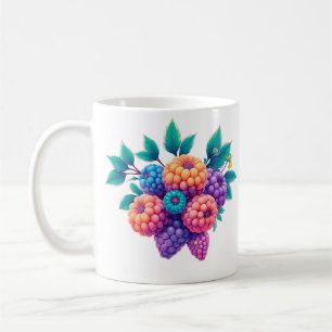 Taza De Café Bayas de colores